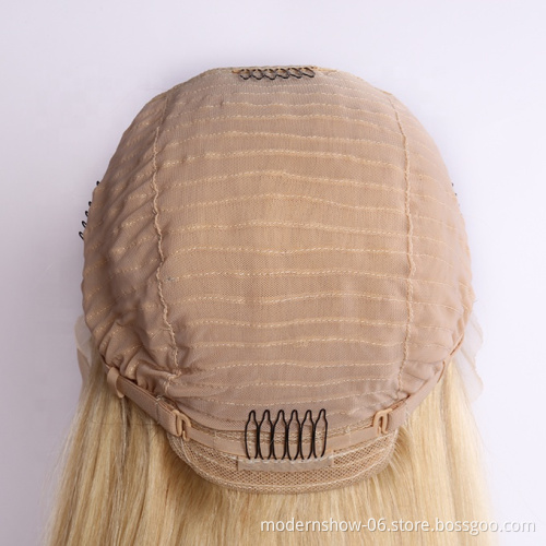 Hot selling lace wigs 100% virgin indian human hair colored lace frontal wig